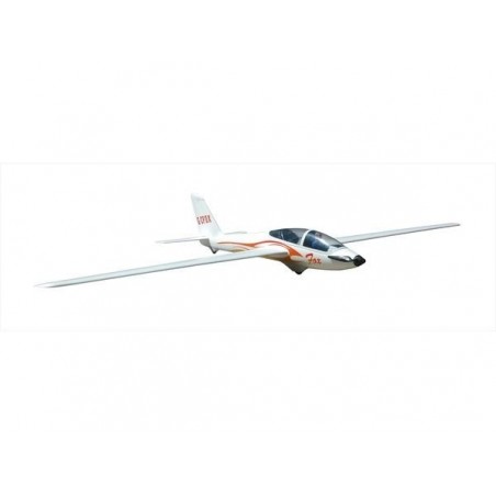 Motoplaneurs RC - FMS FOX 2,3m V2 EPO PNP - FLASH RC