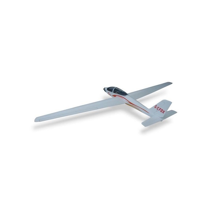 Motoplaneurs RC - FMS FOX 2,3m V2 EPO PNP - FLASH RC