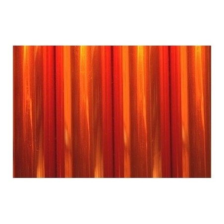 Rivestimento termorestringente - ORACOVER arancione trasparente 2m - FLASH RC