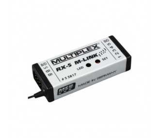 Ricevitori M-Link (con telemetria) - Ricevitore Multiplex RX-5 M-LINK da 2,4 GHz - RC FLASH