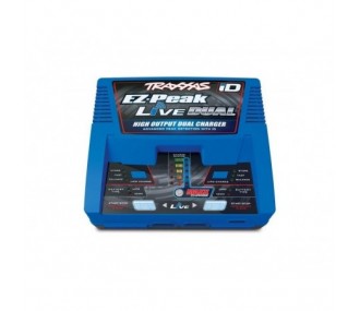 Ladegeräte - Traxxas Doppel-Ladegerät EZ-Peak Live 200W 220V TRX2973G - FLASH RC 2