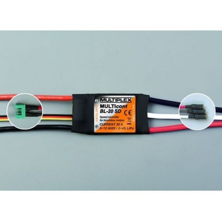 Brushless - MULTIcont BL-20 SD Multiplex - FLASH RC