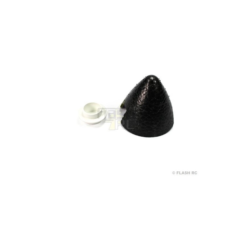 Motors and motor accessories for kits - 224593 - Elapor cone BLACK d.62mm with support - FLASH RC