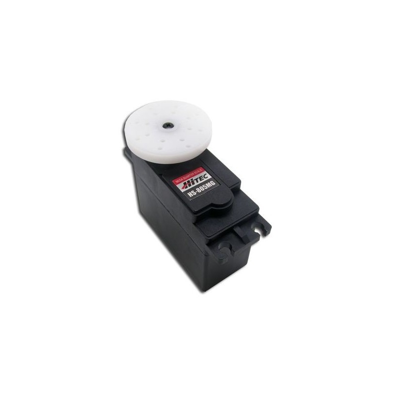 Servos - Big size servo Hitec HS-805MG (197g, 24.7kg.cm, 0.14s/60°) - FLASH RC