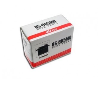 Servos - Big size servo Hitec HS-805MG (197g, 24.7kg.cm, 0.14s/60°) - FLASH RC 2