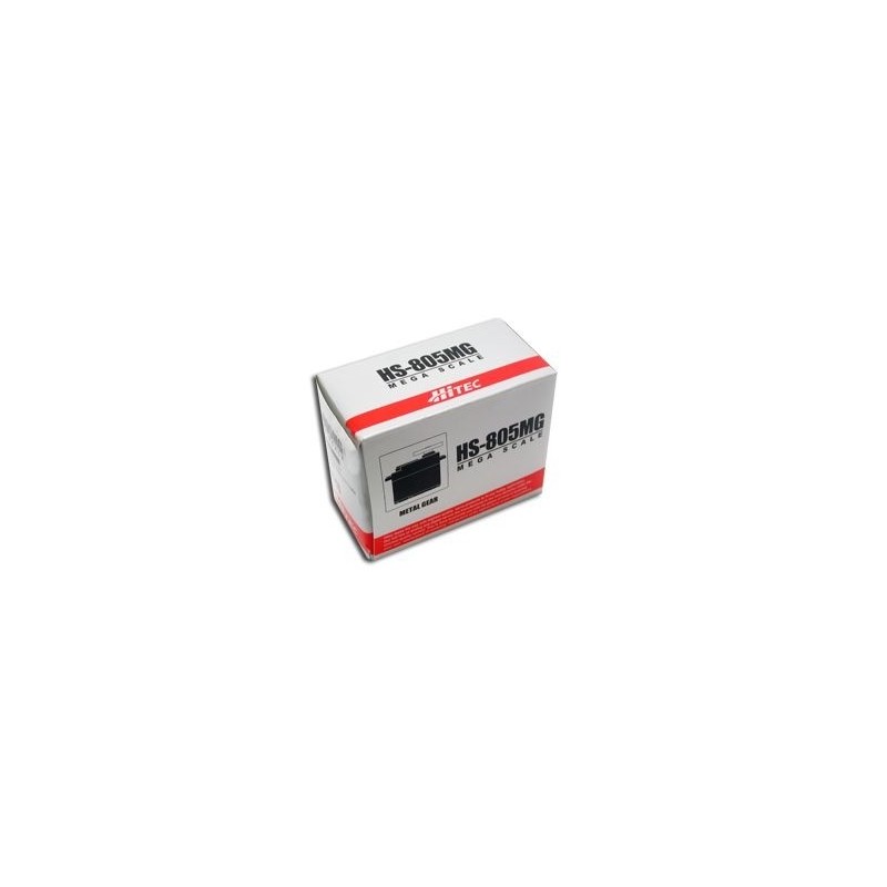 Servo 'big size' Hitec HS-805MG (197g, 24.7kg.cm, 0.14s/60°) - FLASH RC