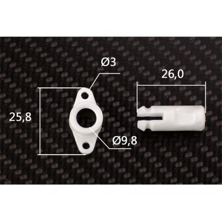 Fasteners - Wing clip (1x pair) Topmodel CZ - FLASH RC
