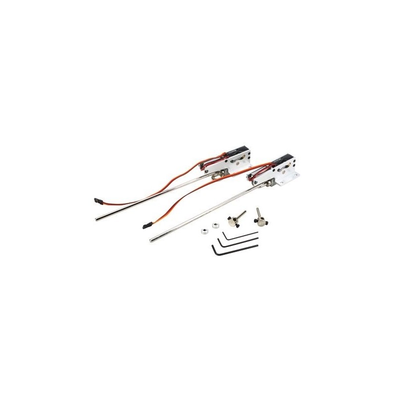 Retractores para aviones - Retractores giratorios 100deg 25-46 E-Flite - FLASH RC