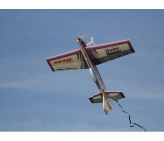 RC-Kunstflugzeuge - Flugzeug Hacker model Extra 330 SC Violett ARF ca.1.00m - FLASH RC
