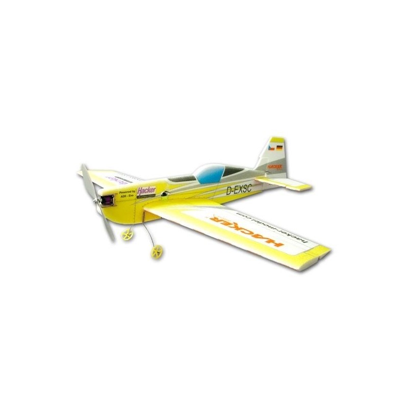 RC Aerobatic Aircraft - Hacker Aircraft model Extra 330 SC red ARF approx.1.00m - FLASH RC