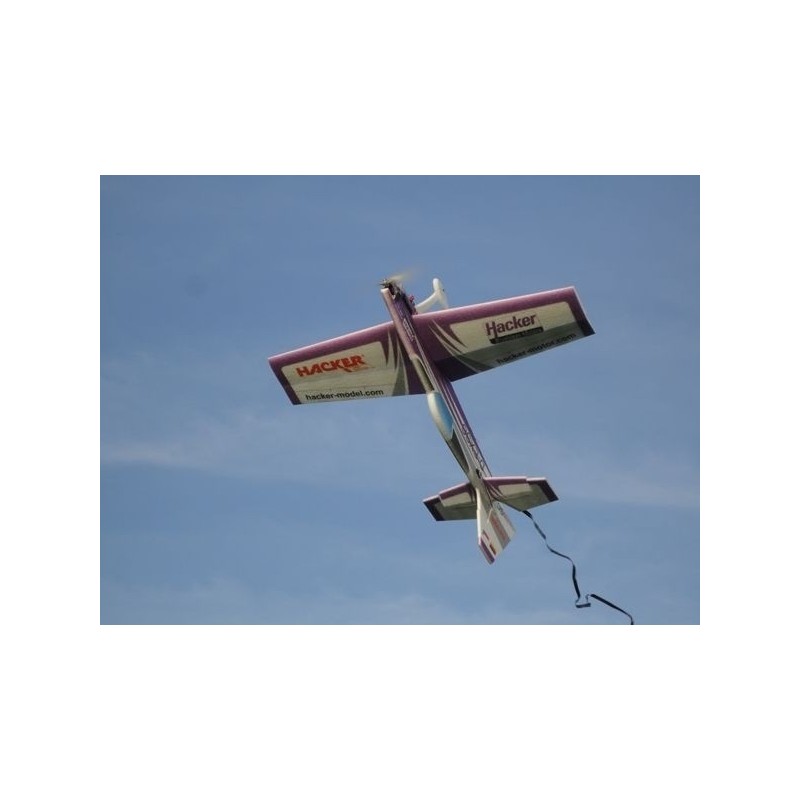 Avion Hacker model Extra 330 SC rouge ARF env.1.00m - FLASH RC