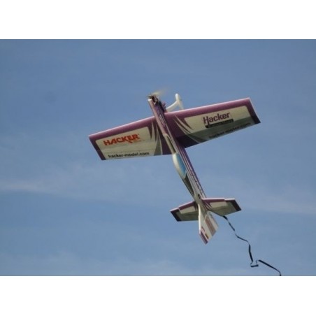 Aerei acrobatici RC - Hacker Aircraft modello Extra 330 SC rosso ARF circa 1,00m - FLASH RC