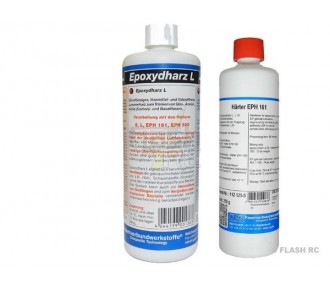 Resine epossidiche - Resina epossidica L + indurente EPH161 (90min.) R&G 895g - FLASH RC