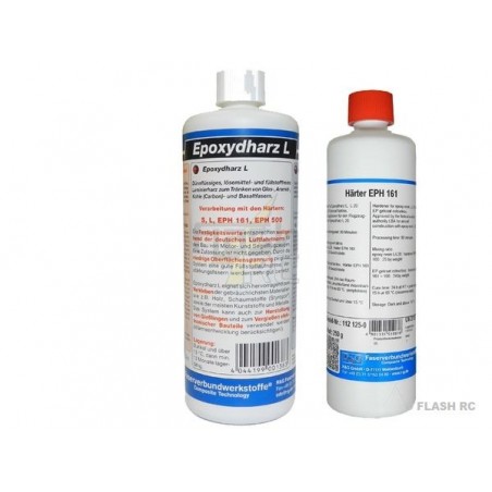 Epoxy resins - Epoxy resin L + hardener EPH161 (90min.) R&G 895g - FLASH RC