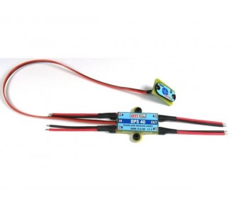 Interrupteurs électroniques / magnétiques - Double Inter 2x20A DPS40 Jeti - FLASH RC 2