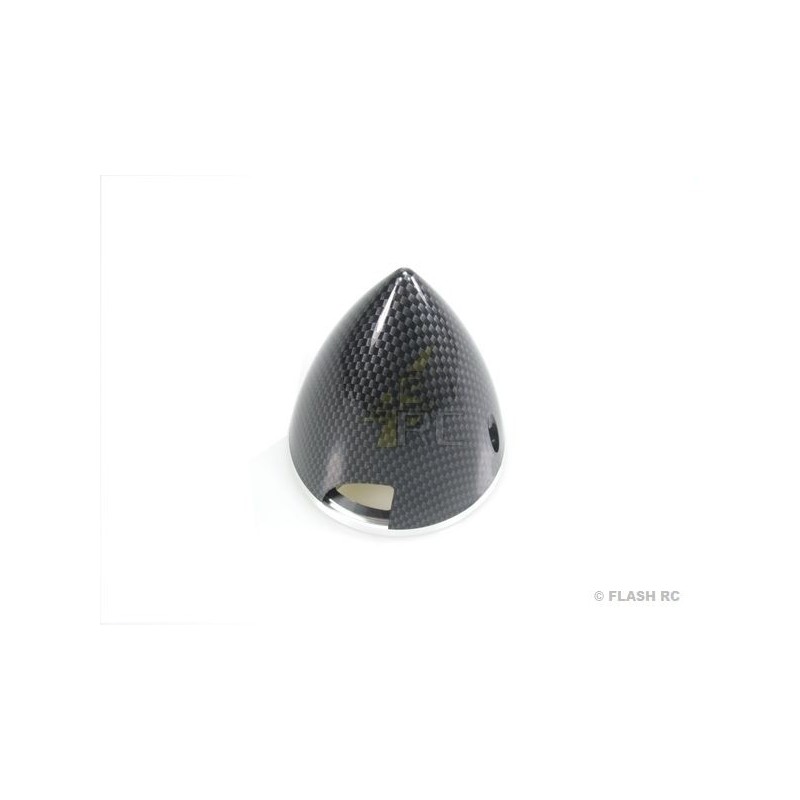 Plastic cones (fixed propellers) - Carbon plastic cone dia.70mm Aeronaut - FLASH RC