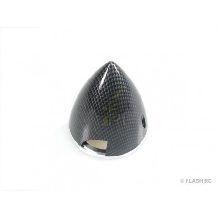 Plastic cones (fixed propellers) - Carbon plastic cone dia.70mm Aeronaut - FLASH RC