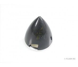 Kunststoffkonen (Festpropeller) - Kunststoffkonen 'Carbon' dia.51mm Aeronaut - FLASH RC 2