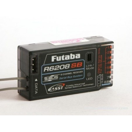 Receptor de 8 canales Futaba R6208SB SBUS 2.4GHz