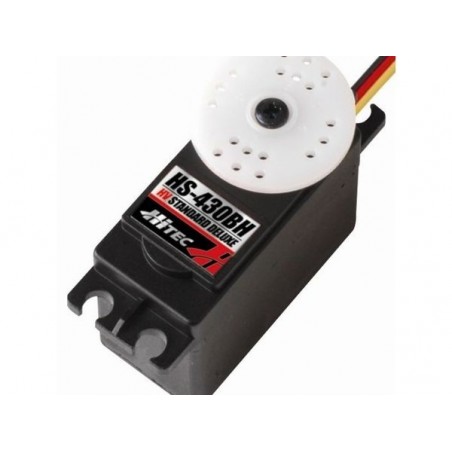 Servos - Hitec HS-430BH standard servo (46g, 5.0kg.cm, 0.14s/60°) - FLASH RC