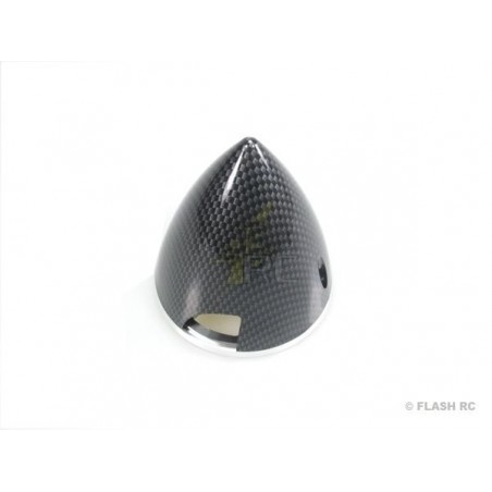 Plastic cones (fixed propellers) - Plastic cone 'carbon' dia.38mm Aeronaut - FLASH RC