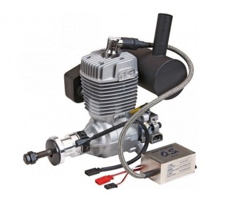 Motori a benzina - Motore a benzina OS GT 33 2T con silenziatore E-5030 - FLASH RC