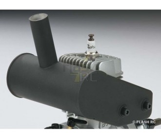 Benzinmotoren - 2T-Benzinmotor OS GT 33 mit Schalldämpfer E-5030 - FLASH RC 2