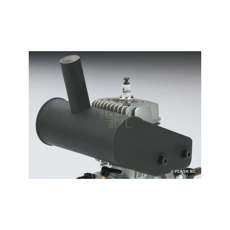 Benzinmotoren - 2T-Benzinmotor OS GT 33 mit Schalldämpfer E-5030 - FLASH RC