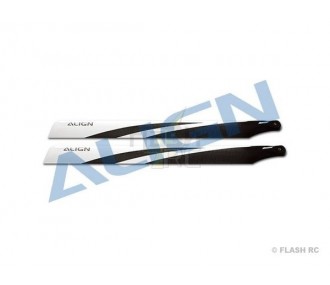 T-REX 550E - HD520C - Carbon blades 520mm - TREX-550E Align - FLASH RC