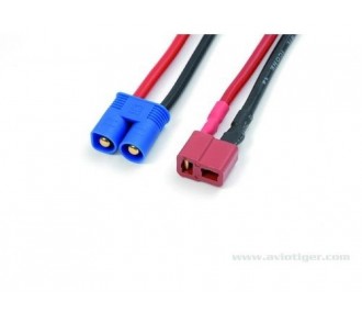 Adapter/Verlängerungen für Batterien & Motoren - Adapter Deans weiblich EC3 männlich - FLASH RC