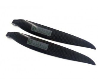 Folding blades - Pair of carbon blades RFM 15,5x11' - FLASH RC