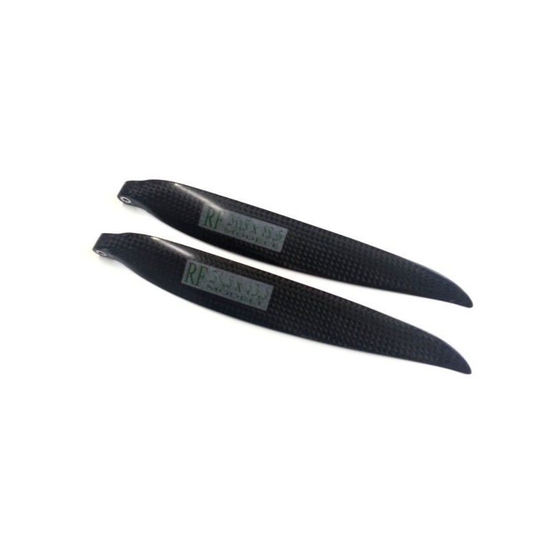 Folding blades - Pair of carbon blades RFM 18x9' - FLASH RC