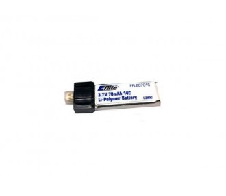 BLADE SCOUT CX EFLITE - EFLB0701S - Batteria Lipo 3.7V 1S 70mA 14C - SCOUT E-Flite - FLASH RC