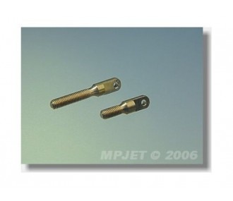Kasperle - Kasperle Messing zum Anschrauben ø3x16 mm Mp Jet (10St.) - FLASH RC