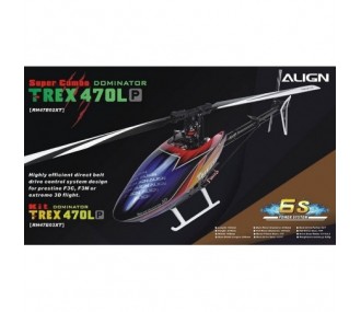 Hélicoptères RC - Align T-Rex 470LP Dominator Super Combo RH47E02X - FLASH RC