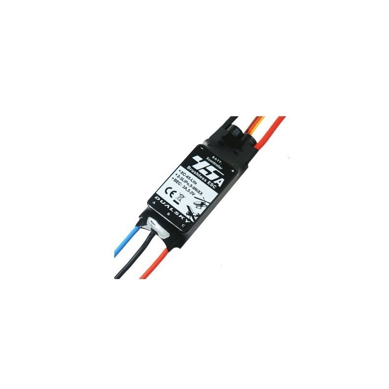 Brushless - Brushless Controller 45A XC-45-Lite Dualsky - FLASH RC
