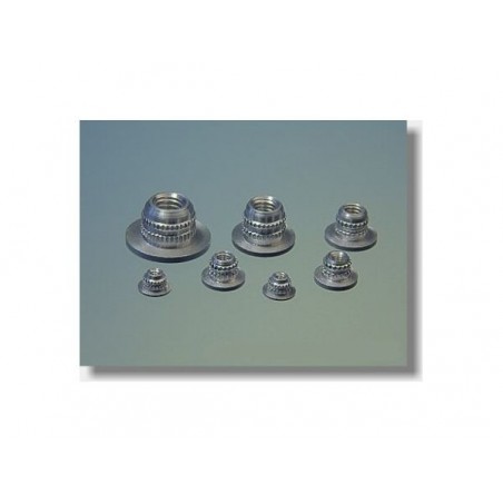 ECROU PRISONNIER LONG A COLLER M2 10pcs - FLASH RC