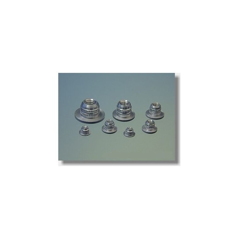Dadi imperdibili - ECROU PRISONNIER LONG À COLLER M5 10pz - FLASH RC
