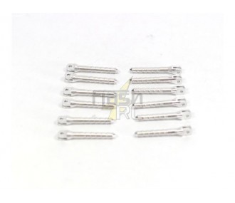 Bisagras - Baton bisagras Alu 3x50mm 6pcs MPJET - FLASH RC