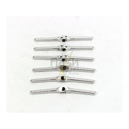 Scharniere - Scharniere Stock Alu demontierbar 3x50mm 6St MPJET - FLASH RC