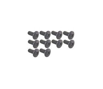 Tornillos y tuercas, montaje - Tornillos de brazo de servo para Hitec 'MG' Servos (10 uds) - FLASH RC