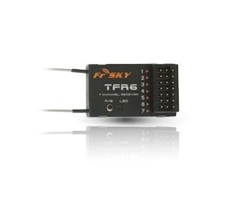 Kompatible Empfänger FASST FUTABA - TFR6 Rx Frsky 7-Kanal 2.4GHz FASST Futaba - FLASH RC