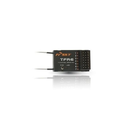 FASST Récepteurs compatibles FASST FUTABA - TFR6 Rx Frsky 7 Voies 2.4GHz FASST Futaba - FLASH RC