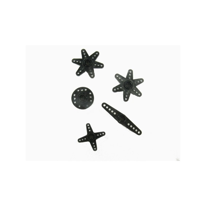 Servo-Lagerung - 01001161 - Sortiment Servo-Lagerung 5tlg. Futaba - FLASH RC