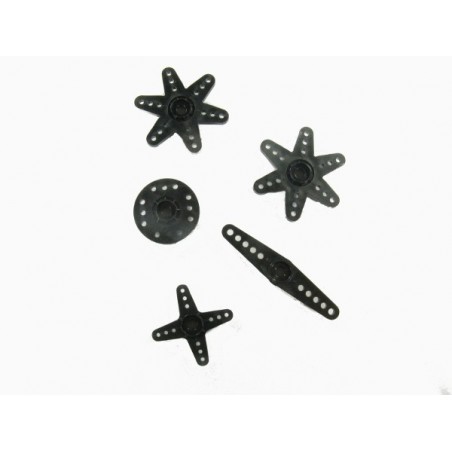 Servoamplificatori - 01001161 - Assortimento di servoamplificatori Futaba 5 pezzi - FLASH RC