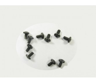 Servo Booster Tornillo 2.6mm 10pcs Futaba