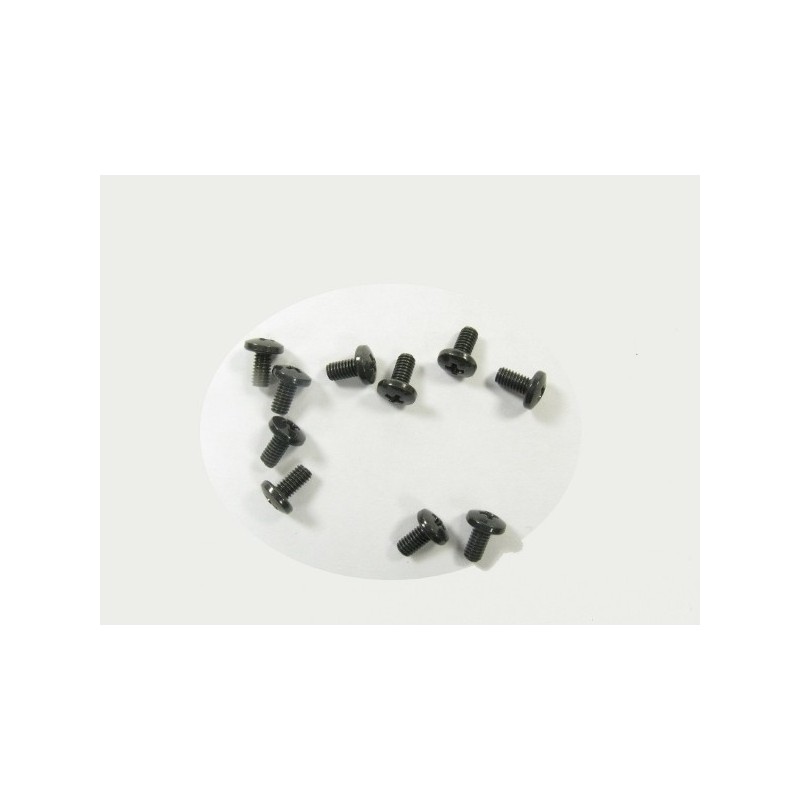 Servo Booster Tornillo 2.6mm 10pcs Futaba