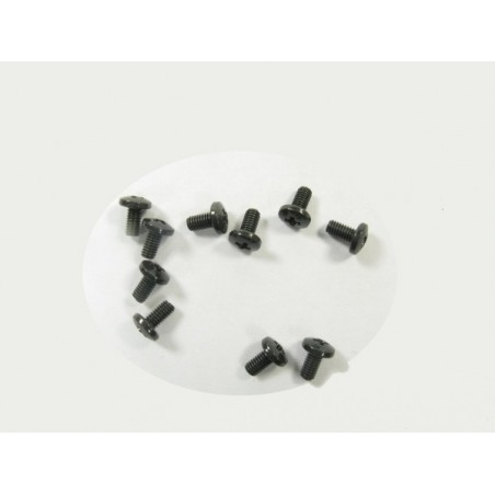 Vite di rinforzo del servo 2,6 mm 10 pezzi Futaba