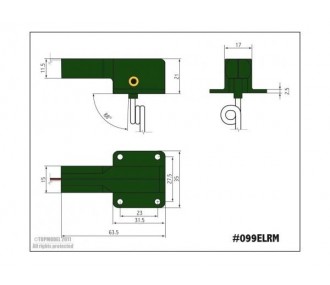 Carrello di atterraggio retrattile per aerei - Carrello di atterraggio elettrico ELR15 XPOWER - FLASH RC 2