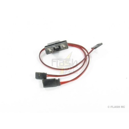 Switches - Switch with 0,25mm² load socket Futaba Muldental - FLASH RC